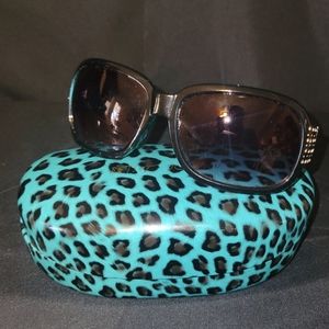 Matching sunglasses and case